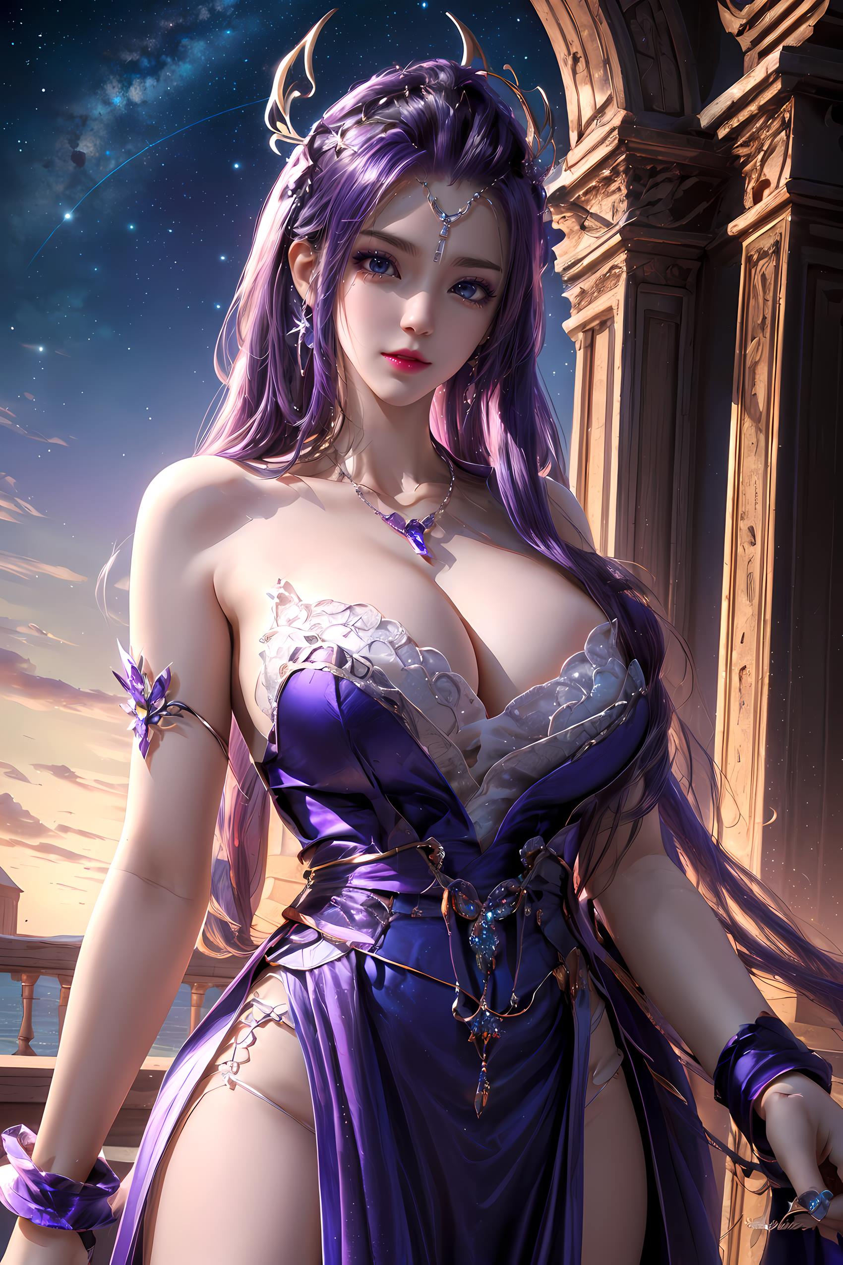 图片[8]-精选AI绘画 061 月姬 Collection[24P]-草丛看图