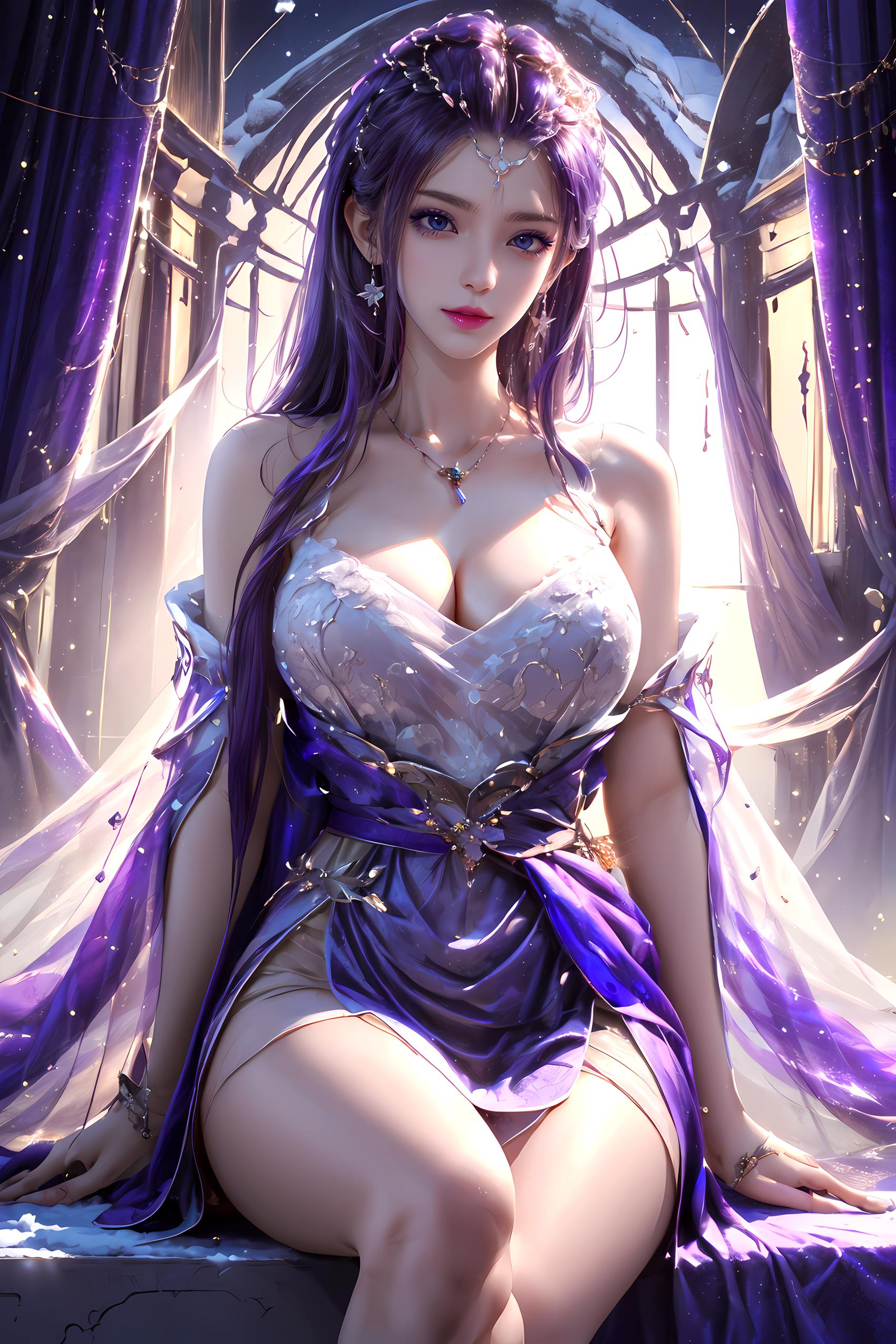 图片[1]-精选AI绘画 061 月姬 Collection[24P]-草丛看图