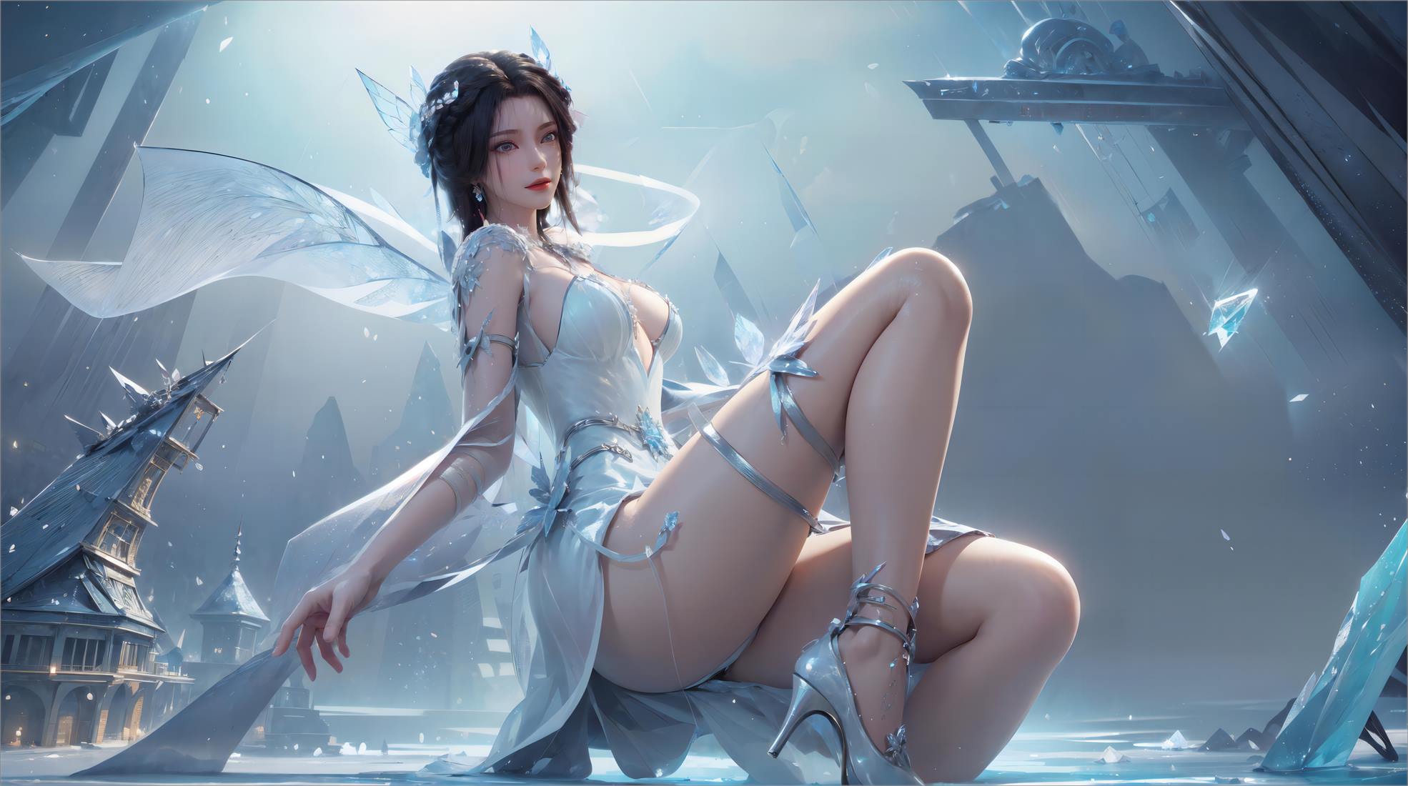 图片[4]-精选AI绘画 714 星辰变-姜立[17P]-草丛看图