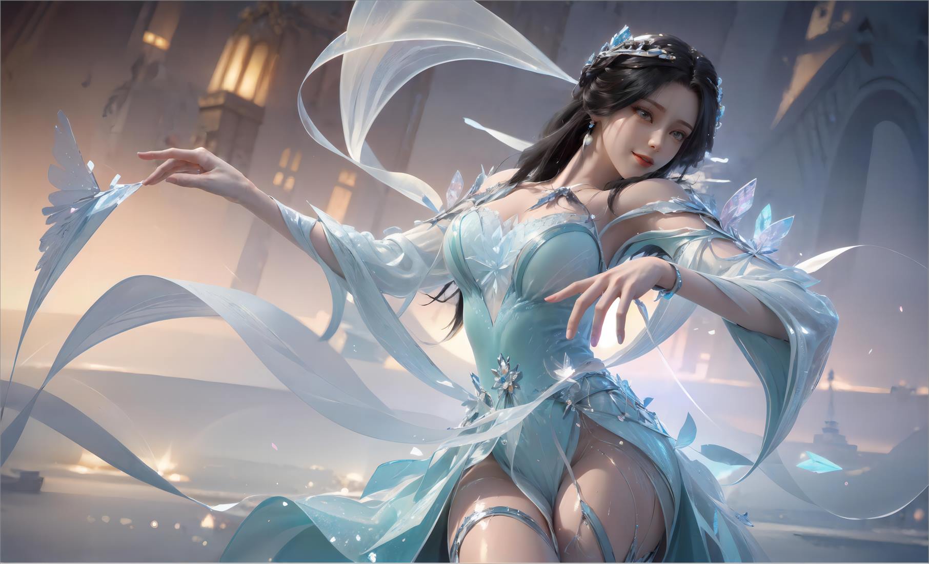 图片[5]-精选AI绘画 714 星辰变-姜立[17P]-草丛看图