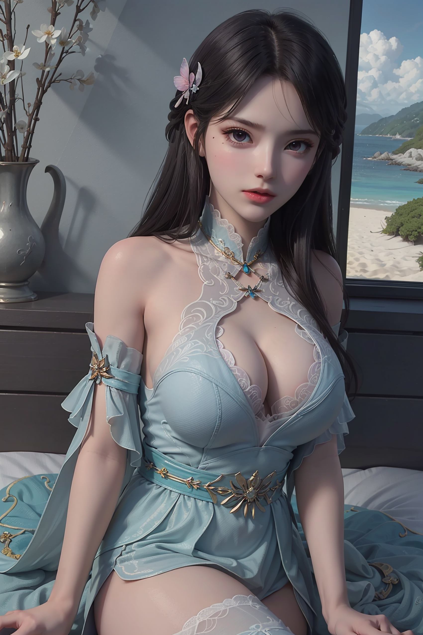 图片[8]-精选AI绘画 218 斗破苍穹-萧熏儿[25P]-草丛看图