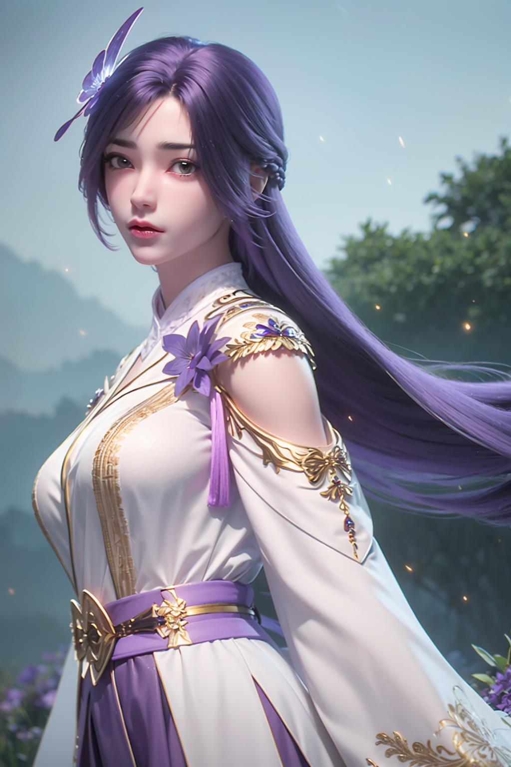 图片[3]-精选AI绘画 425 云曦SU[44P]-草丛看图