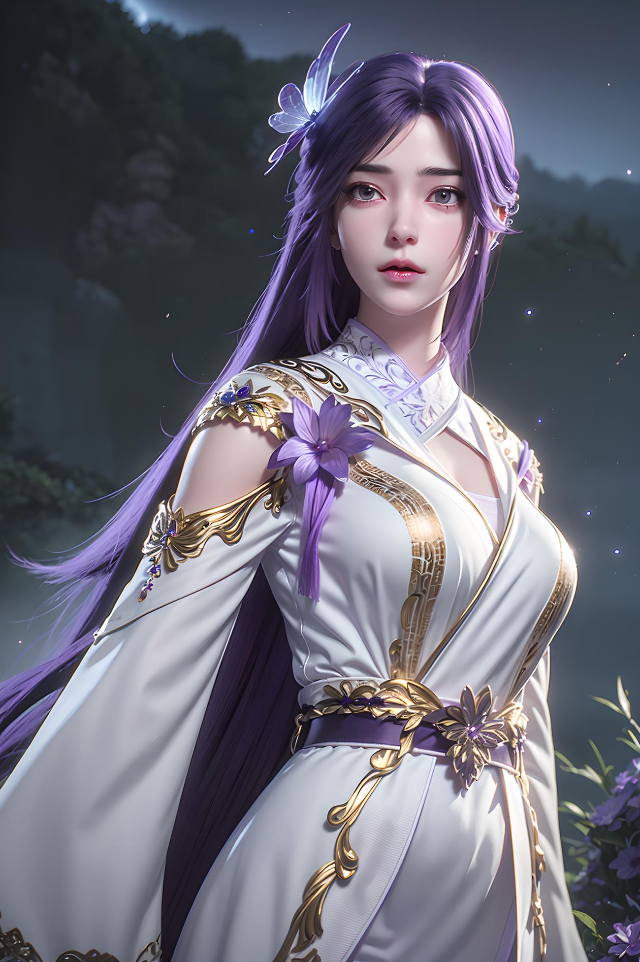 图片[1]-精选AI绘画 425 云曦SU[44P]-草丛看图