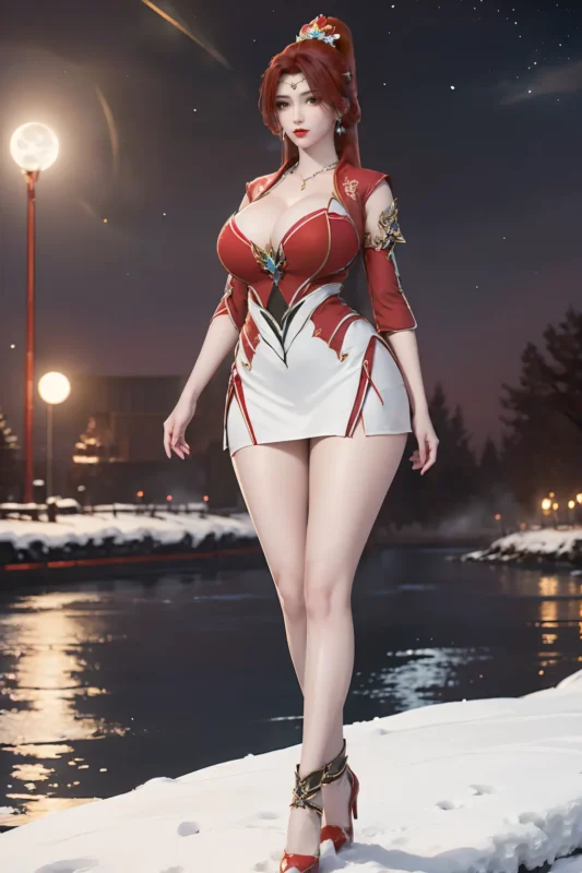 精选AI绘画 908 斗破苍穹-唐火儿[30P]-草丛看图