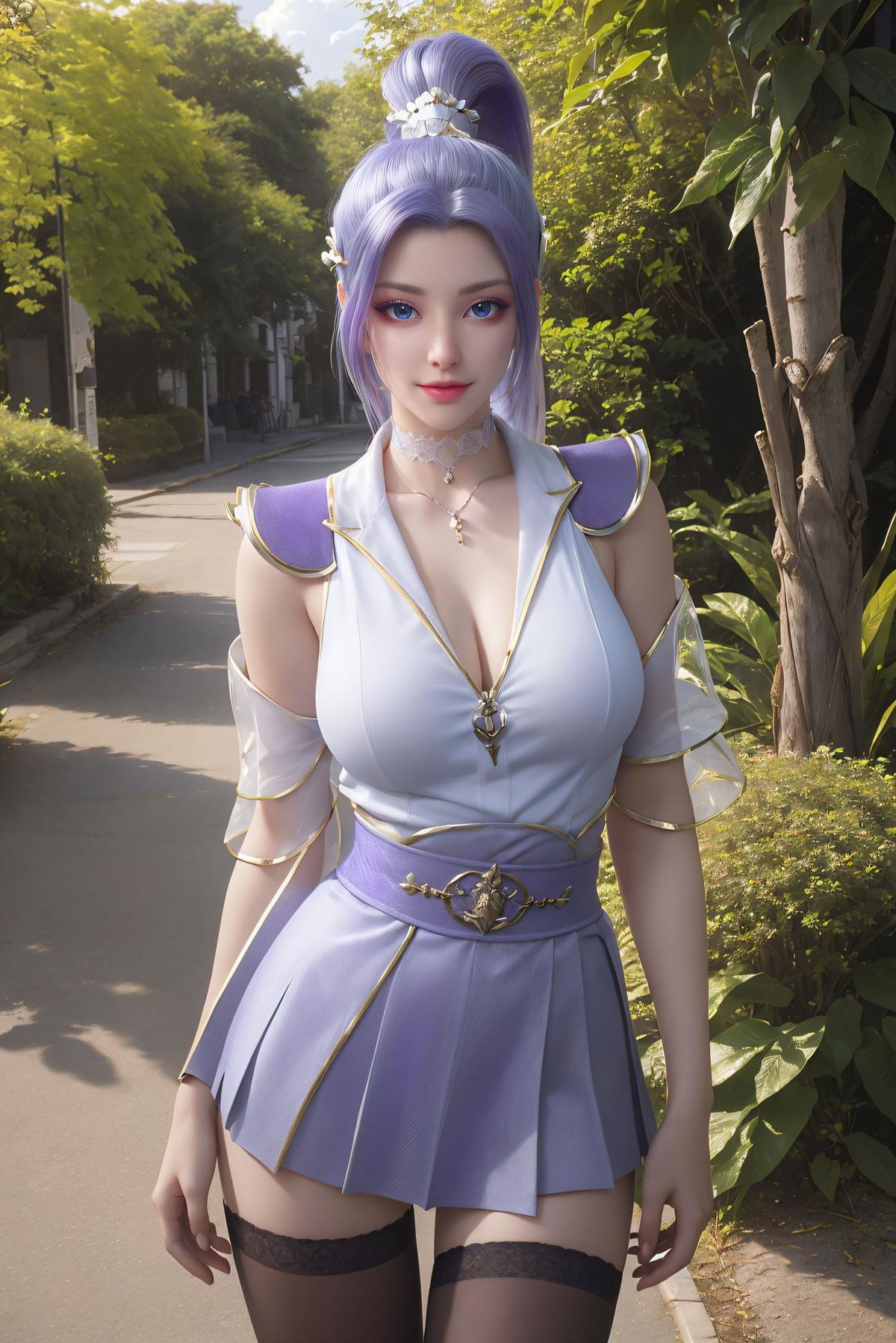 图片[1]-精选AI绘画 619 斗破苍穹-韩月[52P]-草丛看图