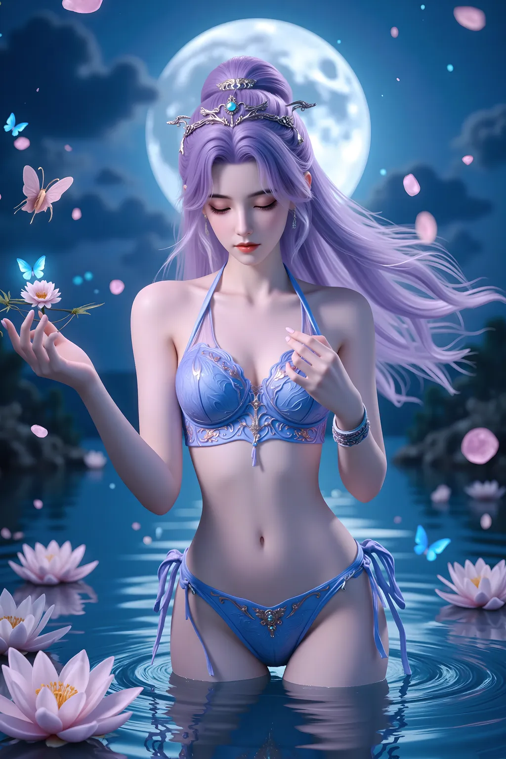 图片[3]-精选AI绘画 834 师兄啊师兄-云霄[21P]-草丛看图