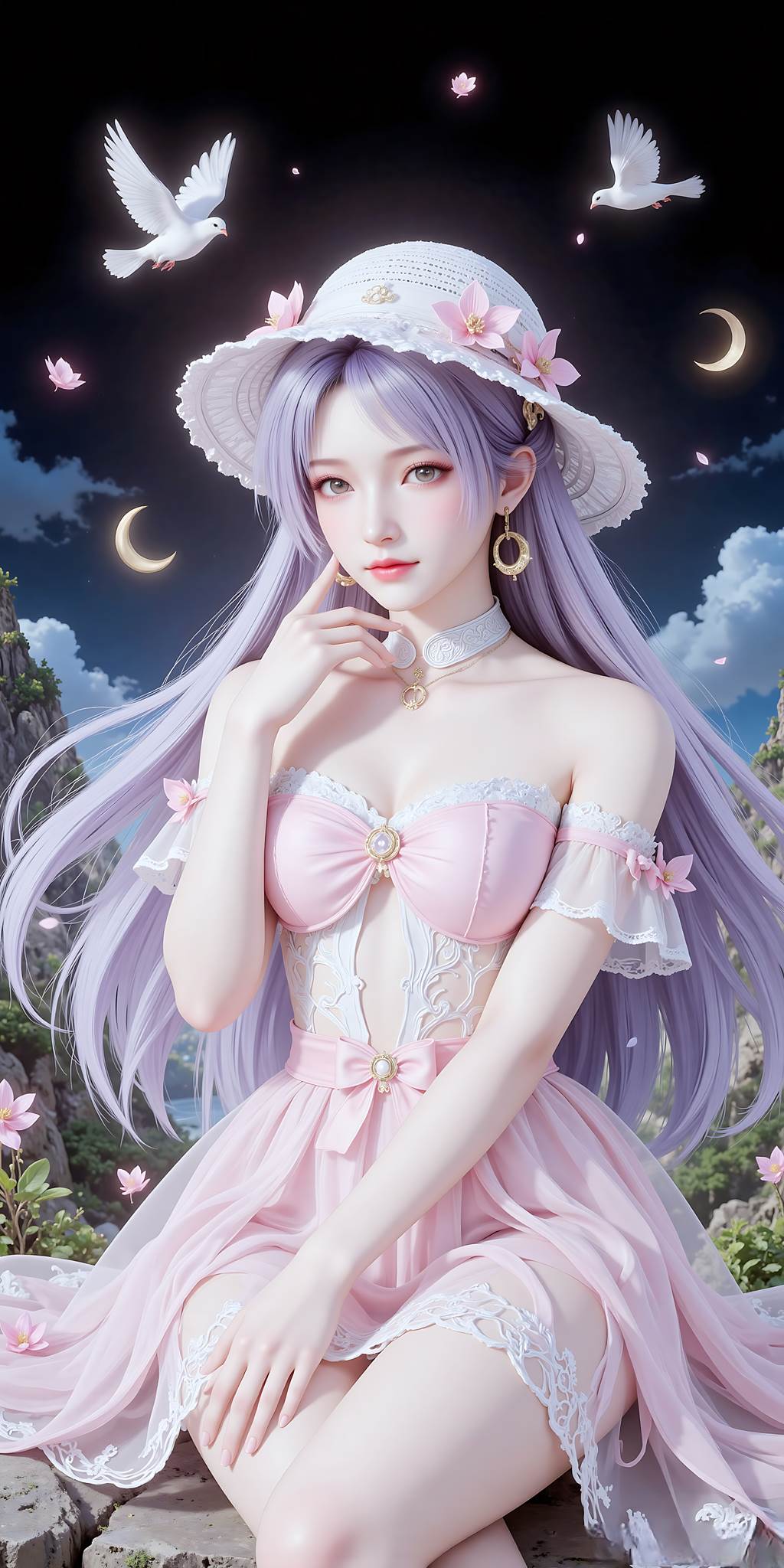 图片[6]-精选AI绘画 756 姬紫月[41P]-草丛看图