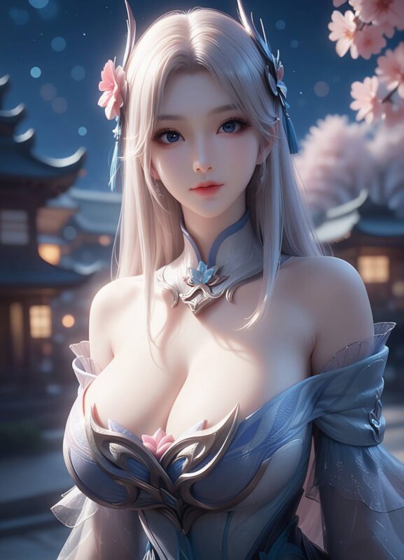 精选[AI绘画]小医仙[30P]-草丛看图