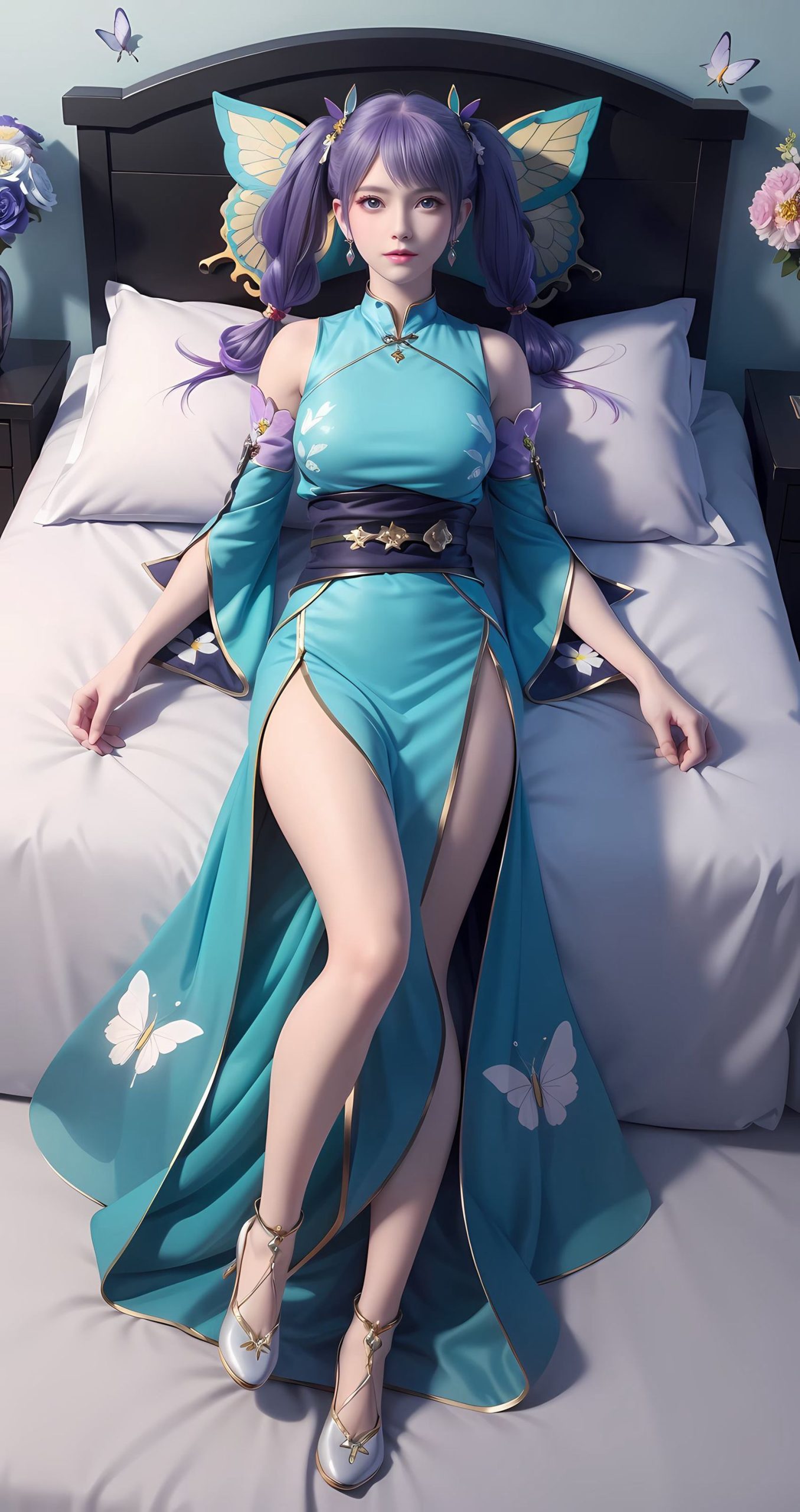 图片[4]-AI绘画 284 韩雪旗袍[40P]-草丛看图