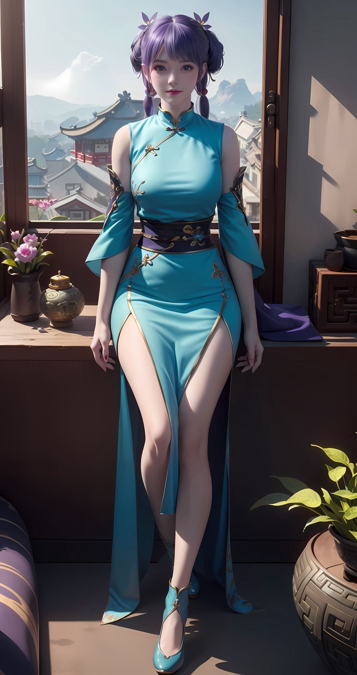 图片[6]-AI绘画 284 韩雪旗袍[40P]-草丛看图