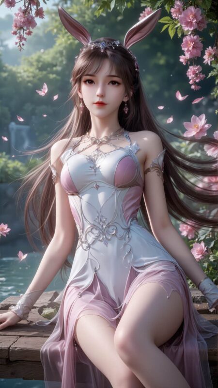 精选AI绘画 781 斗罗大陆-小舞[13P]-草丛看图