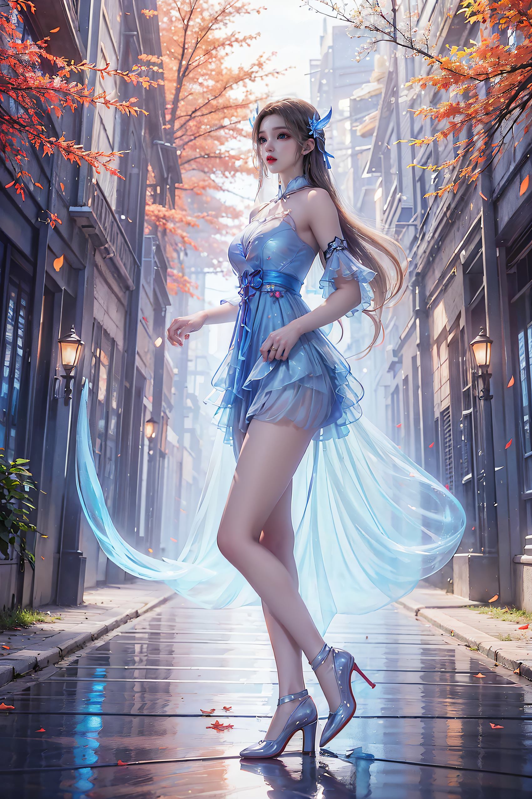 图片[4]-精选AI绘画 192 独步逍遥-雪言 精品[26P]-草丛看图