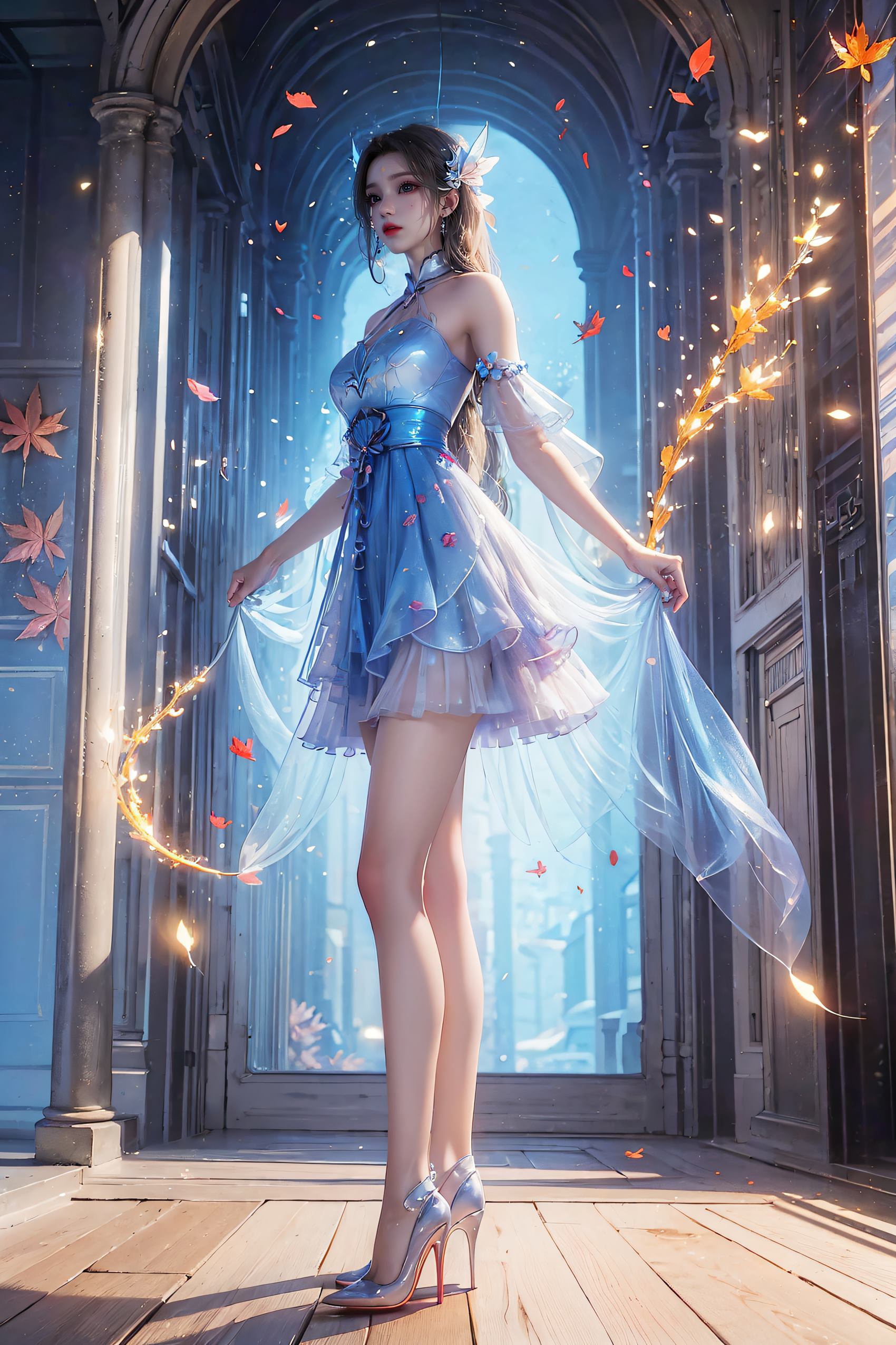 图片[5]-精选AI绘画 192 独步逍遥-雪言 精品[26P]-草丛看图