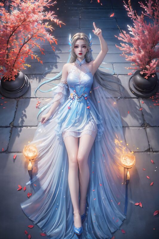 精选AI绘画 192 独步逍遥-雪言 精品[26P]-草丛看图