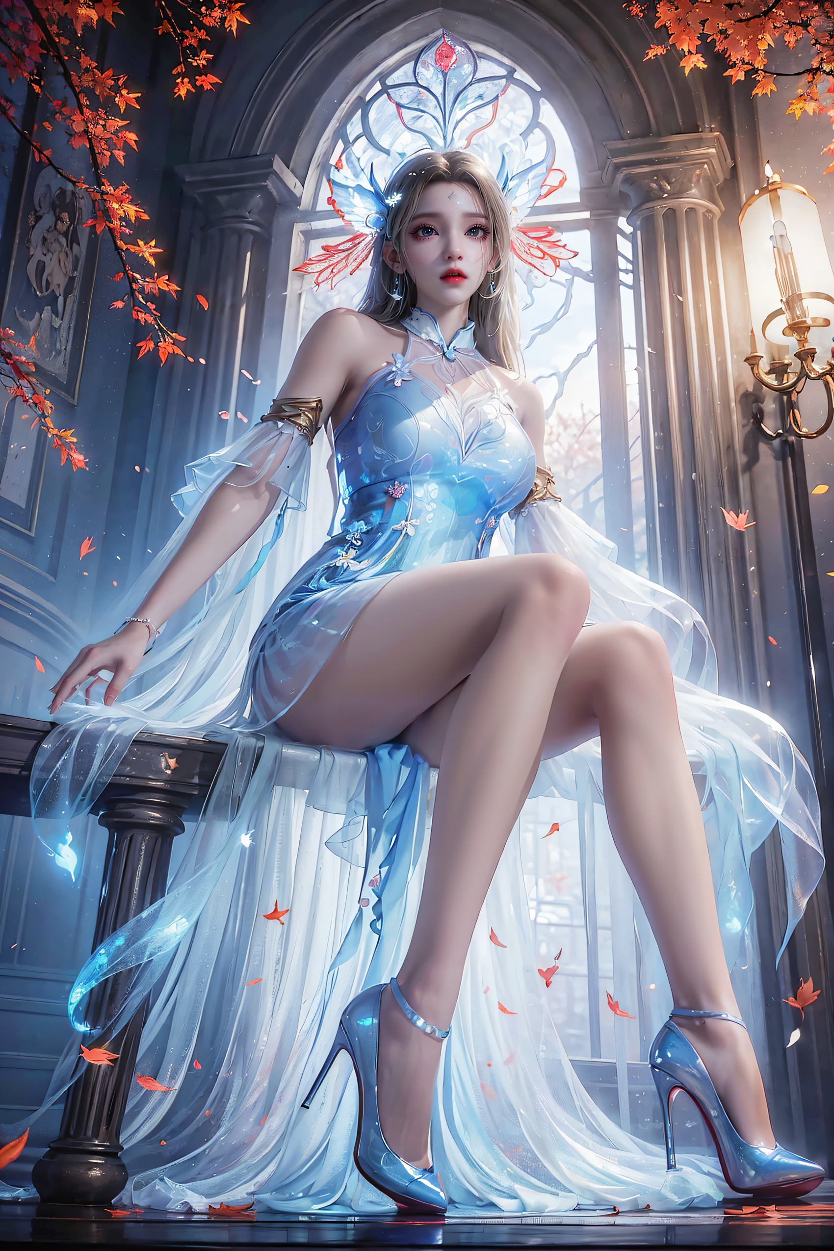 图片[8]-精选AI绘画 192 独步逍遥-雪言 精品[26P]-草丛看图