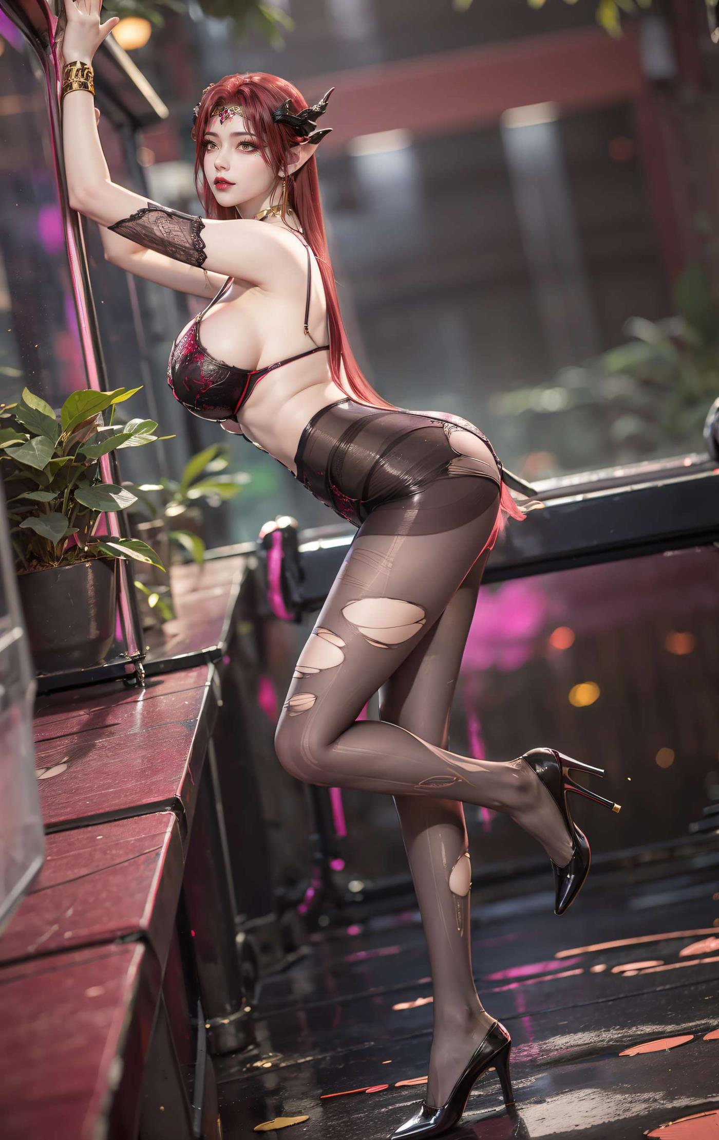 图片[8]-精选AI绘画 513 妖夜[55P]-草丛看图