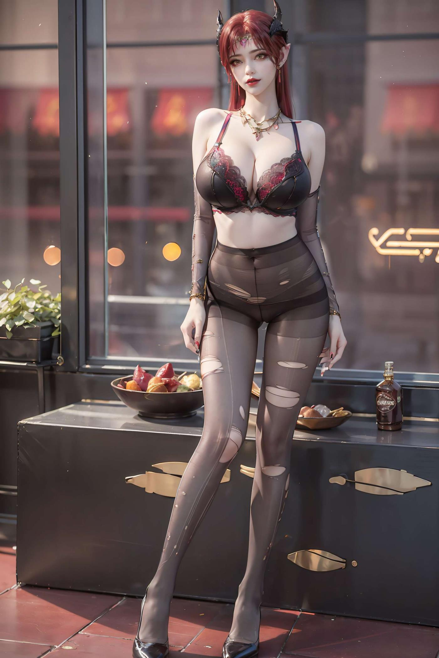 图片[1]-精选AI绘画 513 妖夜[55P]-草丛看图