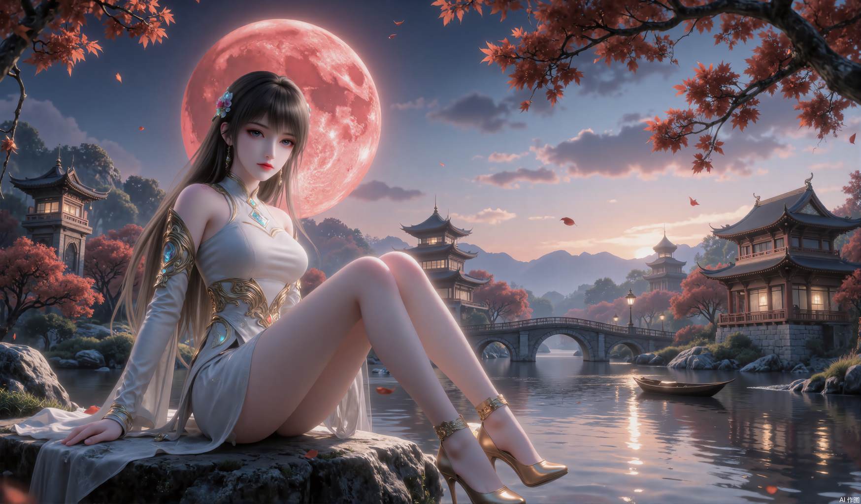 图片[2]-精选AI绘画 796 林紫玥[75P]-草丛看图