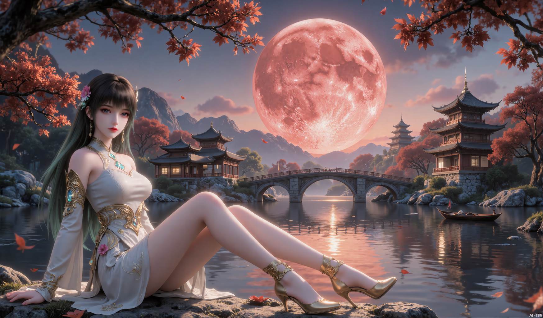 图片[3]-精选AI绘画 796 林紫玥[75P]-草丛看图