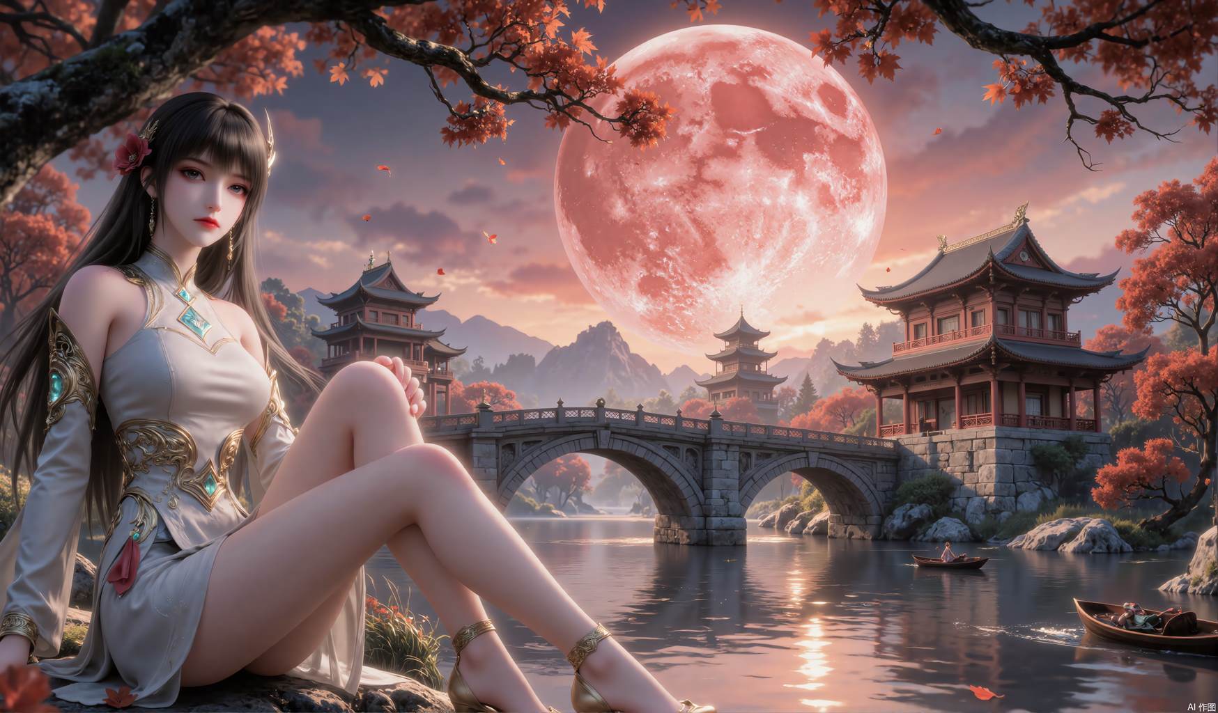 图片[7]-精选AI绘画 796 林紫玥[75P]-草丛看图