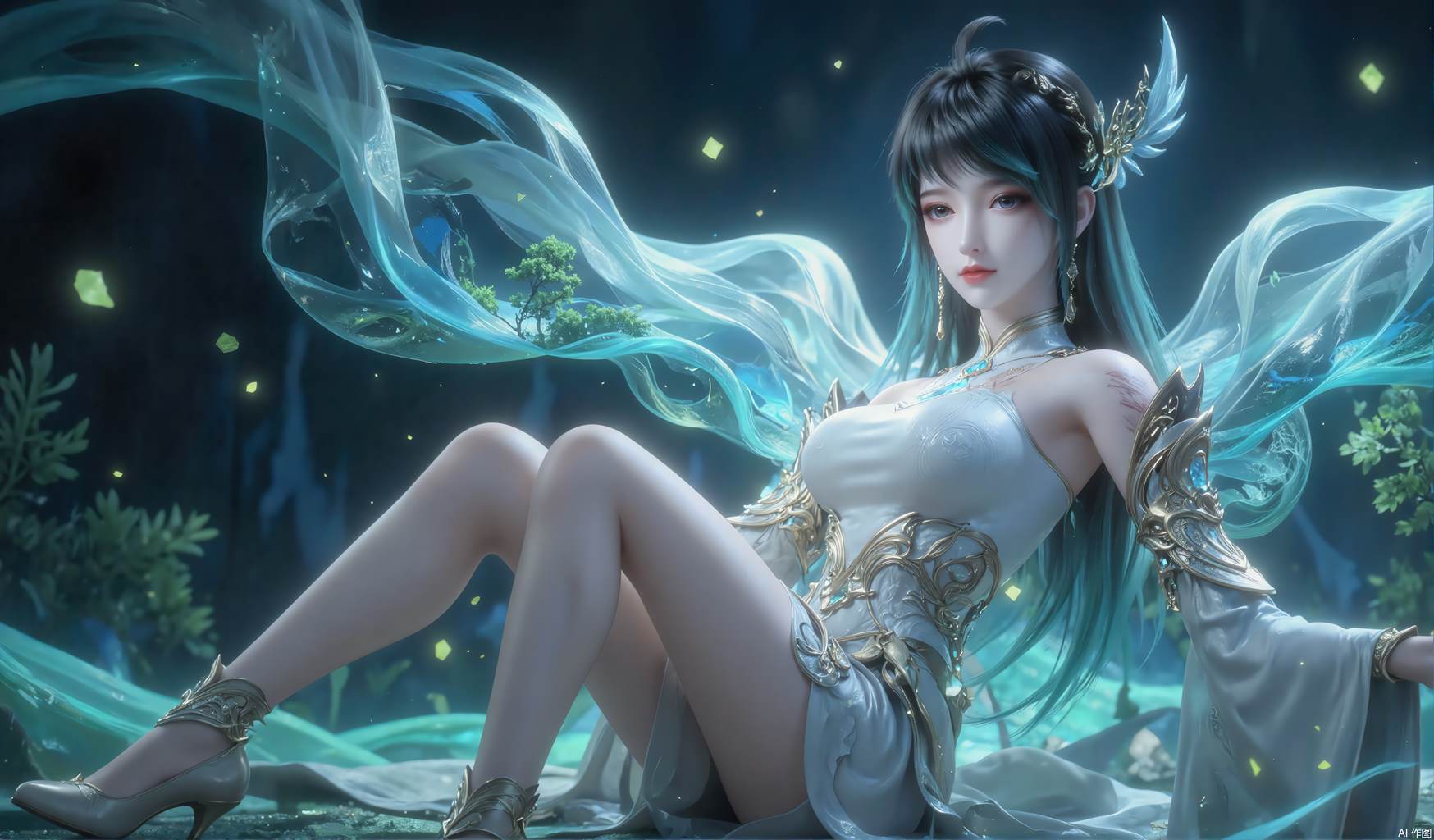 图片[8]-精选AI绘画 796 林紫玥[75P]-草丛看图