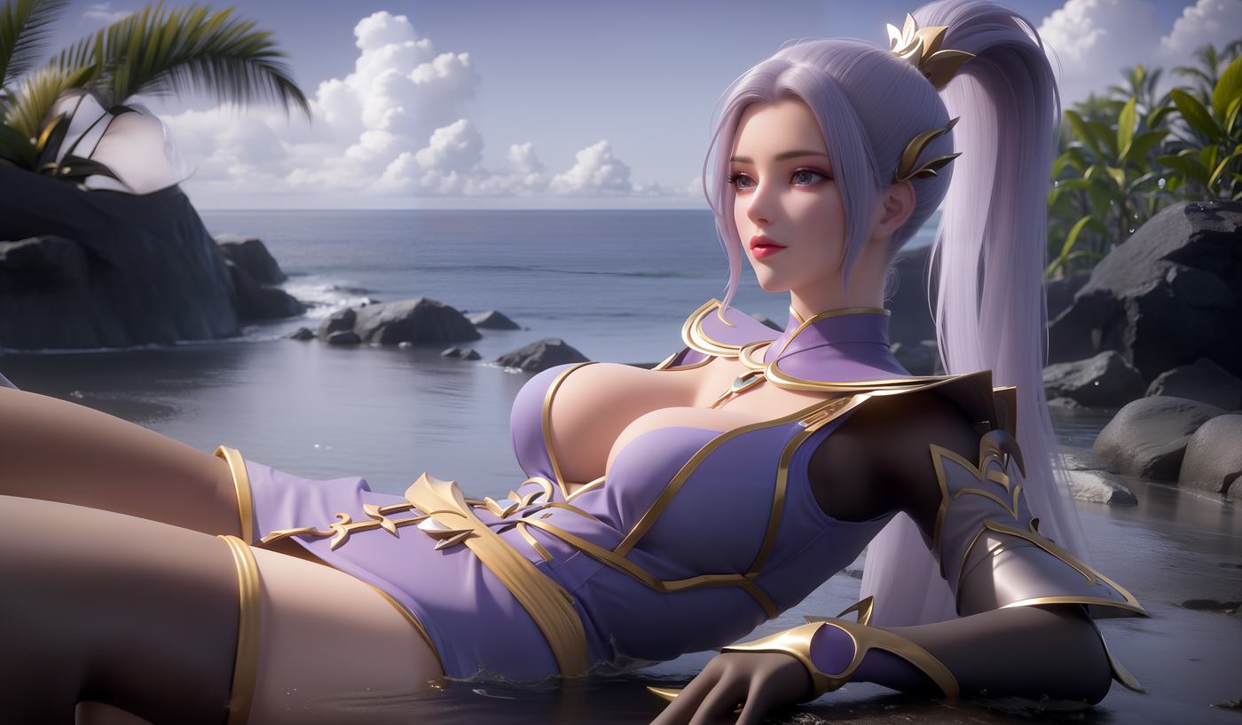 图片[6]-精选AI绘画 499 波赛西白亦君部分[46P]-草丛看图