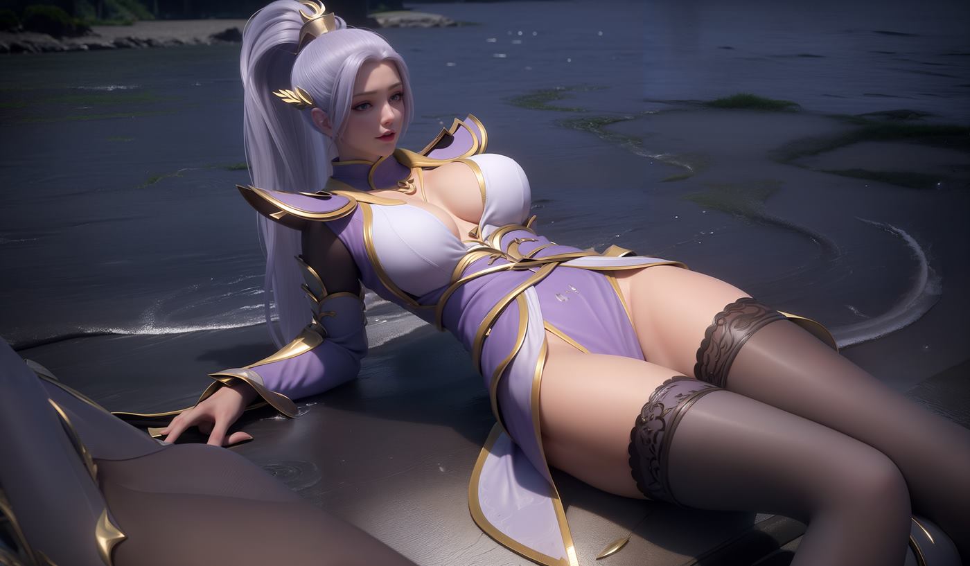 图片[8]-精选AI绘画 499 波赛西白亦君部分[46P]-草丛看图