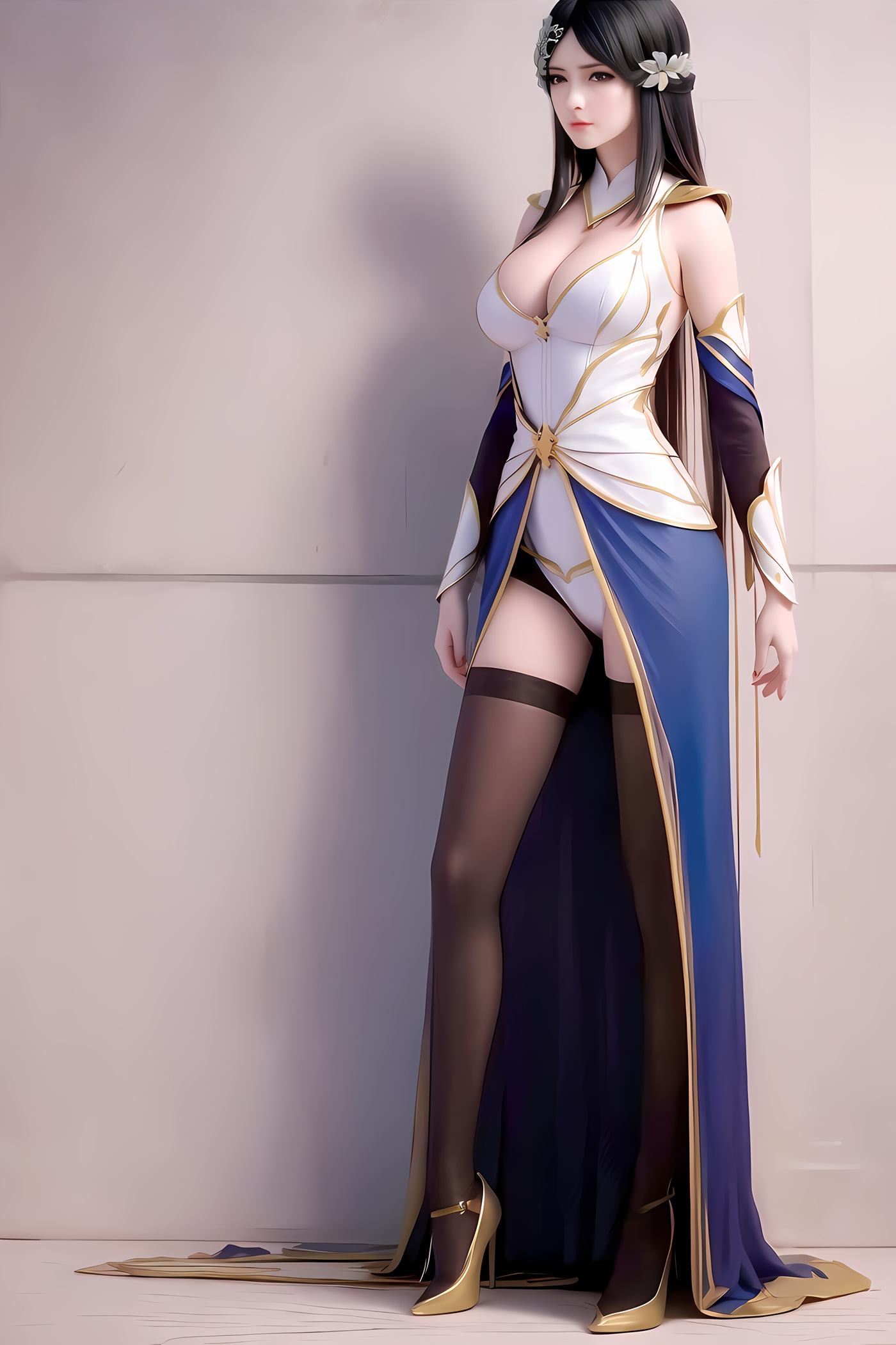 图片[1]-精选AI绘画 499 波赛西白亦君部分[46P]-草丛看图