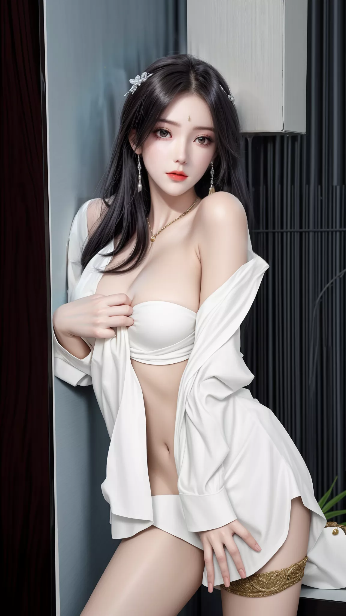 图片[2]-精选AI绘画 470 柳神[39P]-草丛看图