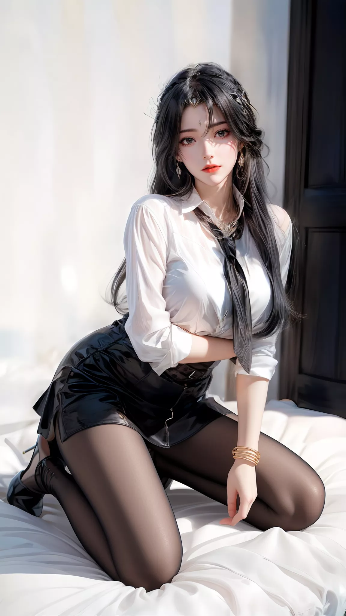 图片[8]-精选AI绘画 470 柳神[39P]-草丛看图