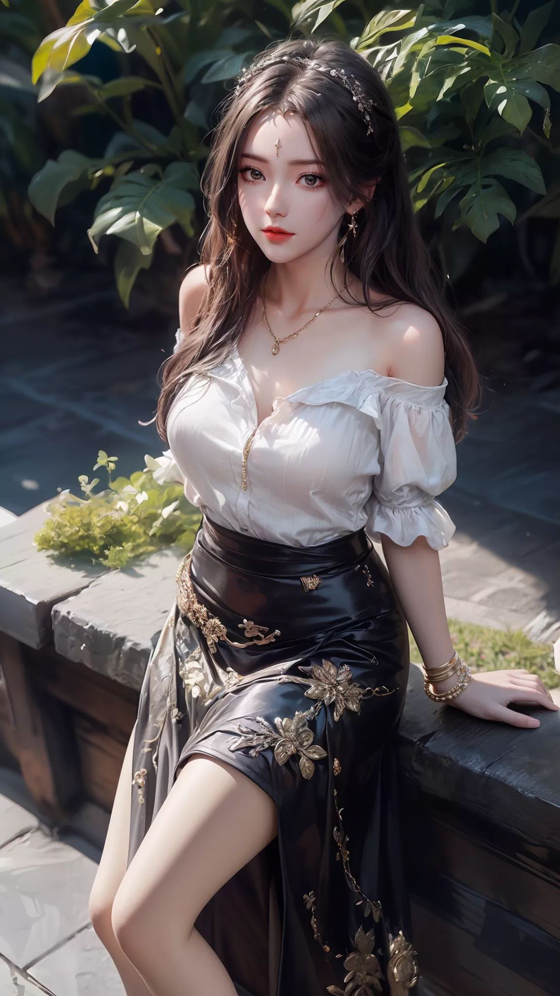 图片[1]-精选AI绘画 470 柳神[39P]-草丛看图