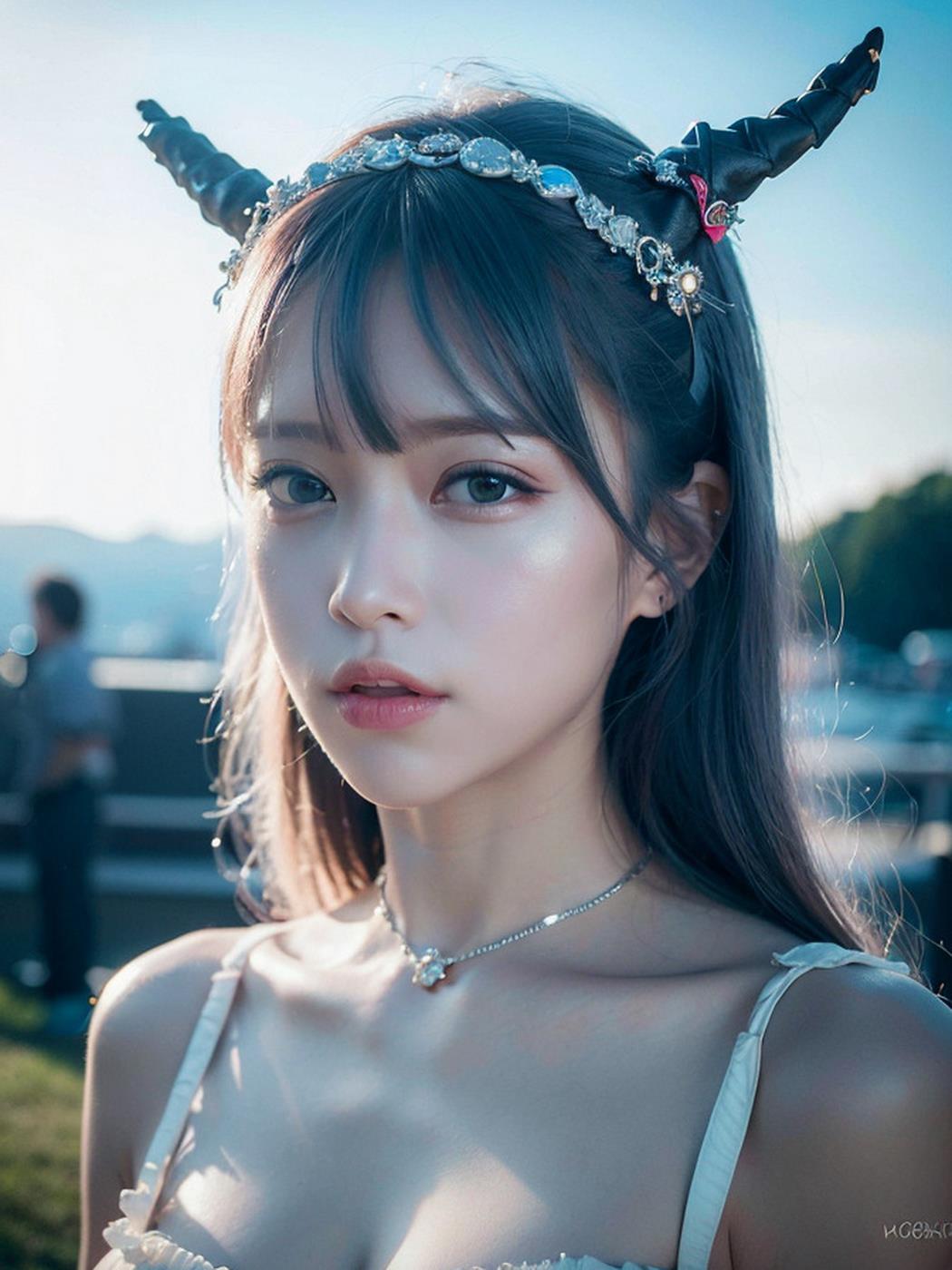 图片[2]-精选AI绘画 058 kaiysx 最新 AI 韩风美女[457P]-草丛看图