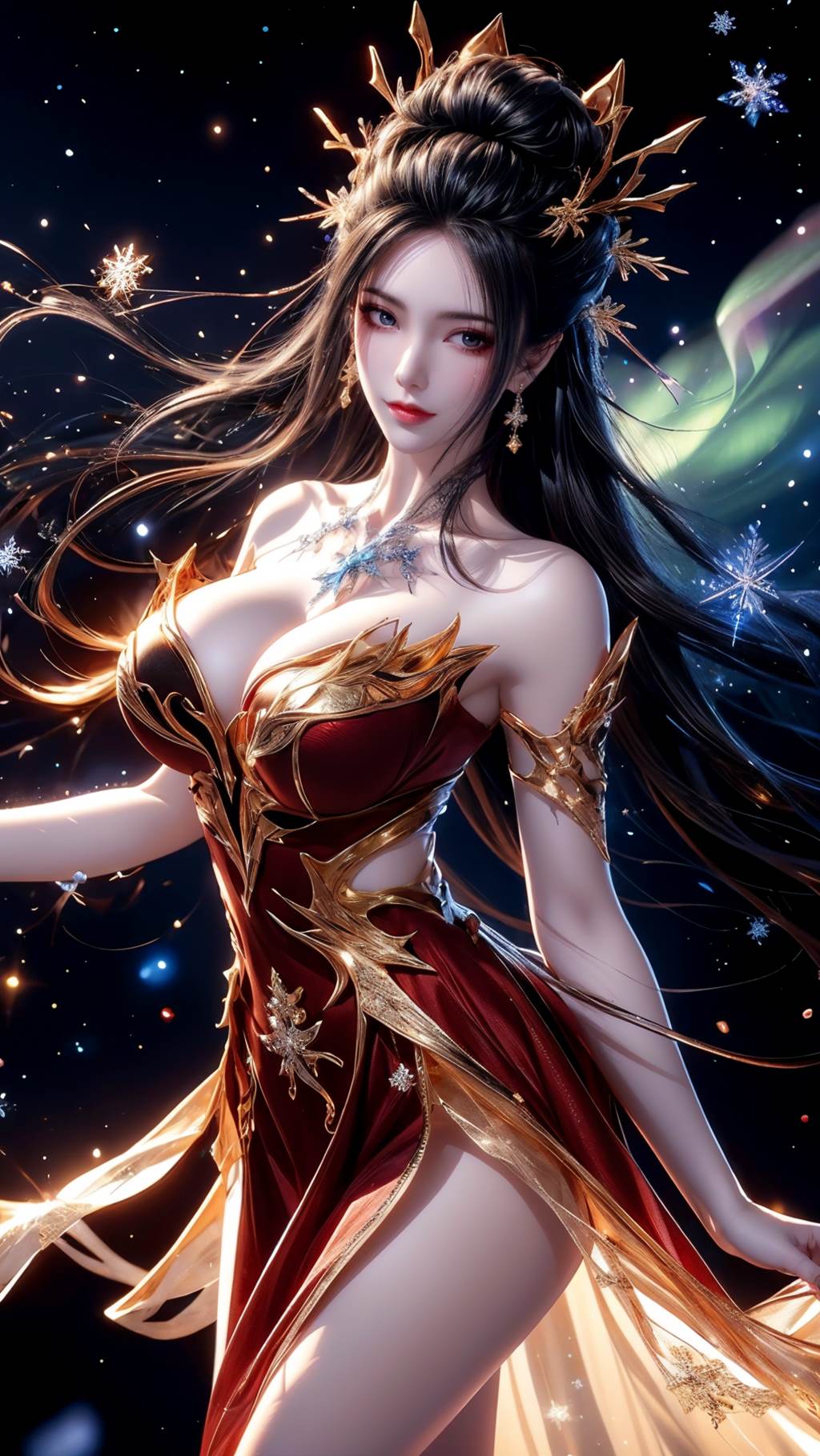 图片[5]-精选AI绘画 769 天行九歌-焰灵姬[61P]-草丛看图