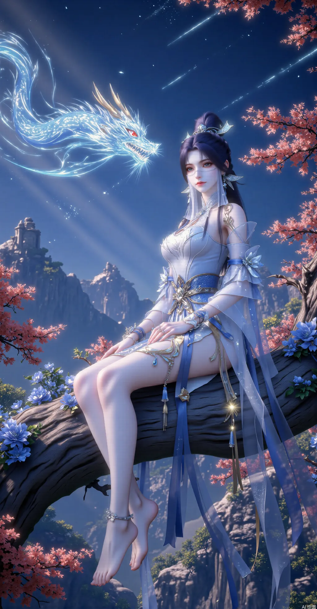 图片[3]-精选AI绘画 851 雨梦绫清竹精致[34P]-草丛看图