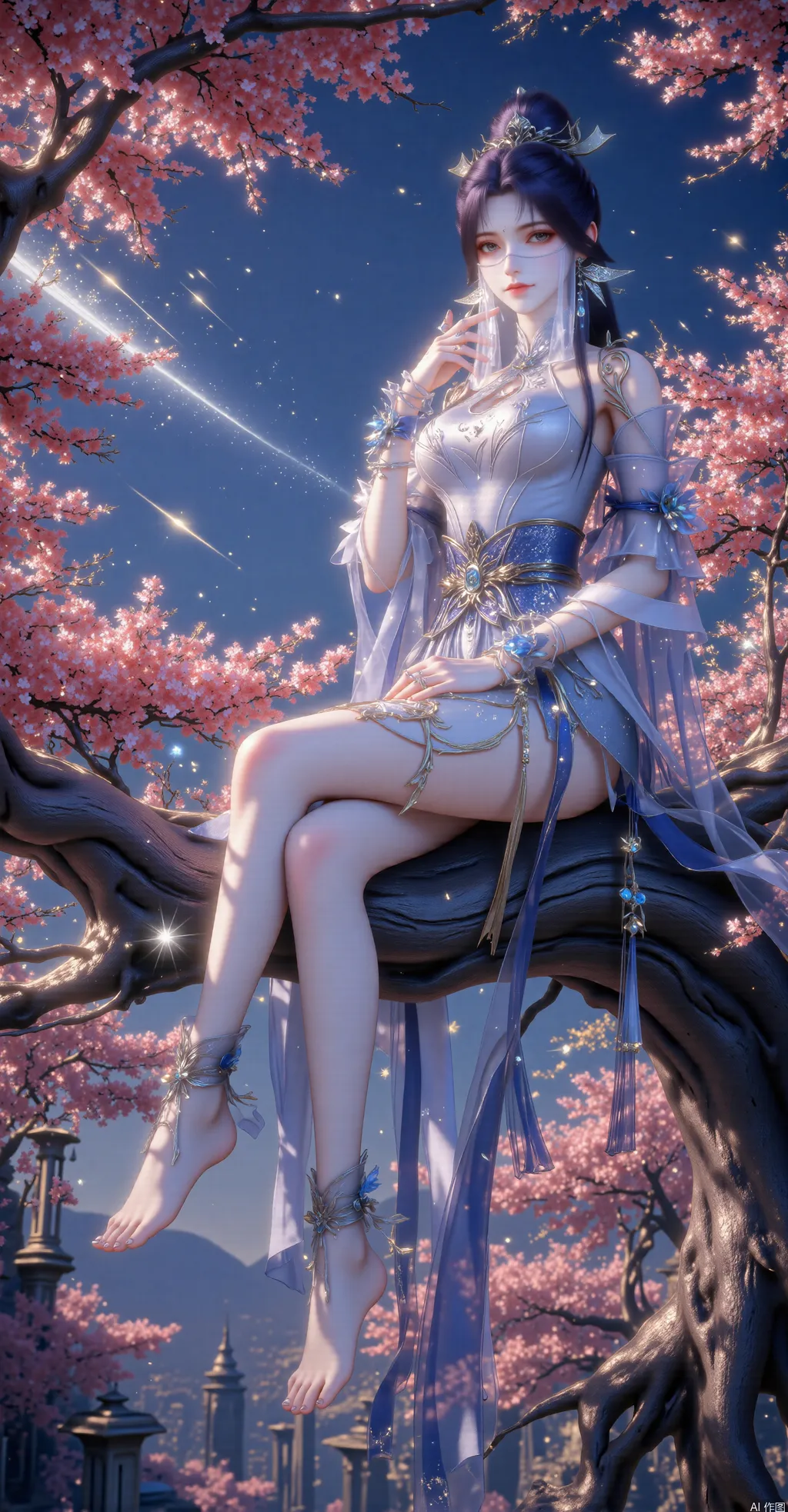 图片[5]-精选AI绘画 851 雨梦绫清竹精致[34P]-草丛看图