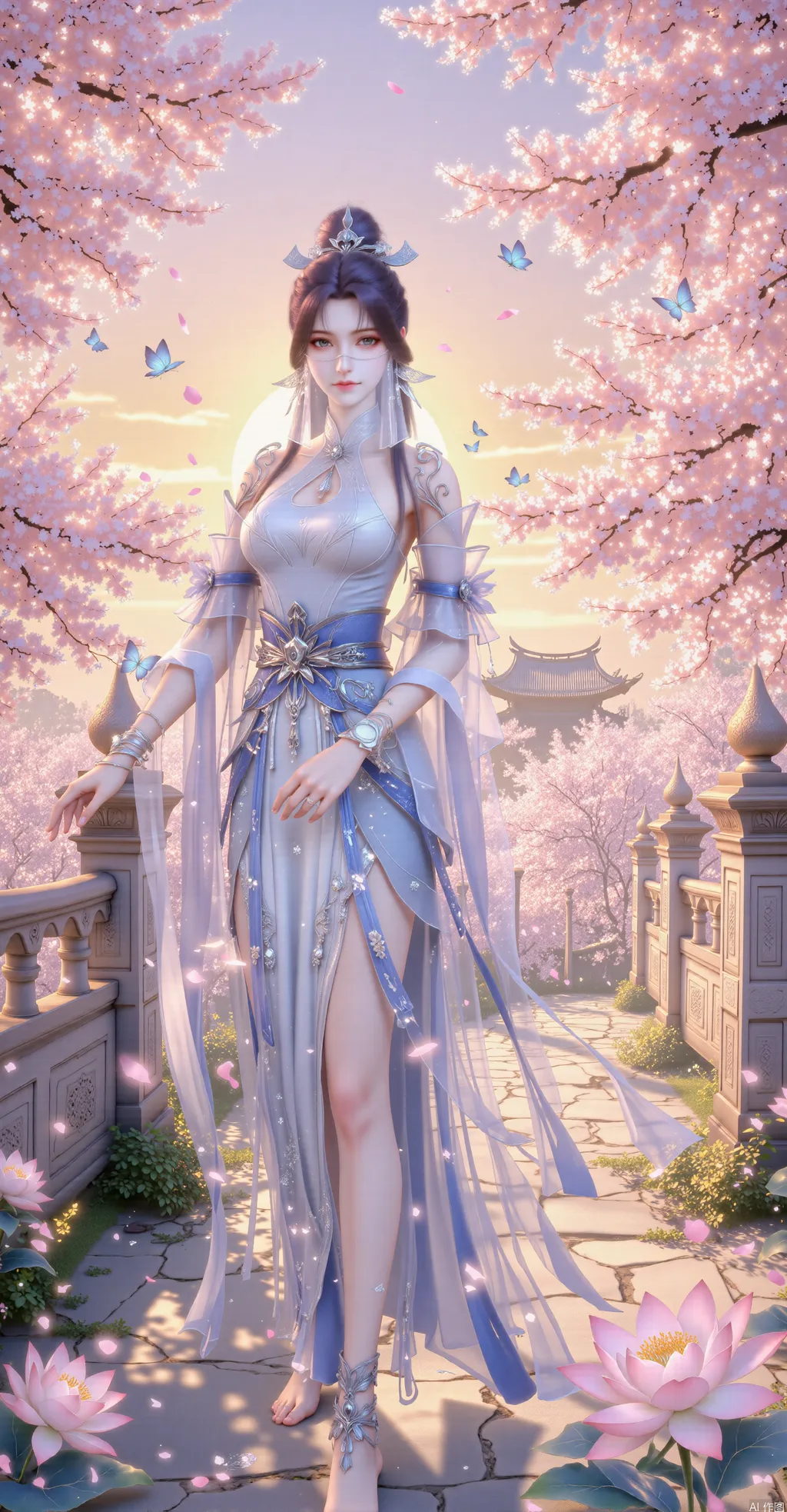 图片[1]-精选AI绘画 851 雨梦绫清竹精致[34P]-草丛看图