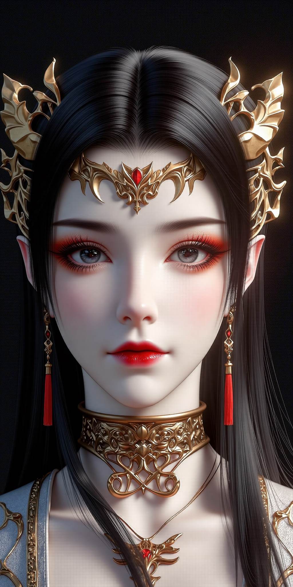 图片[5]-精选AI绘画 767 国漫女神[47P]-草丛看图