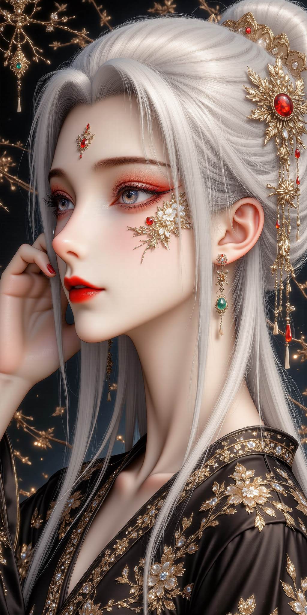 图片[7]-精选AI绘画 767 国漫女神[47P]-草丛看图