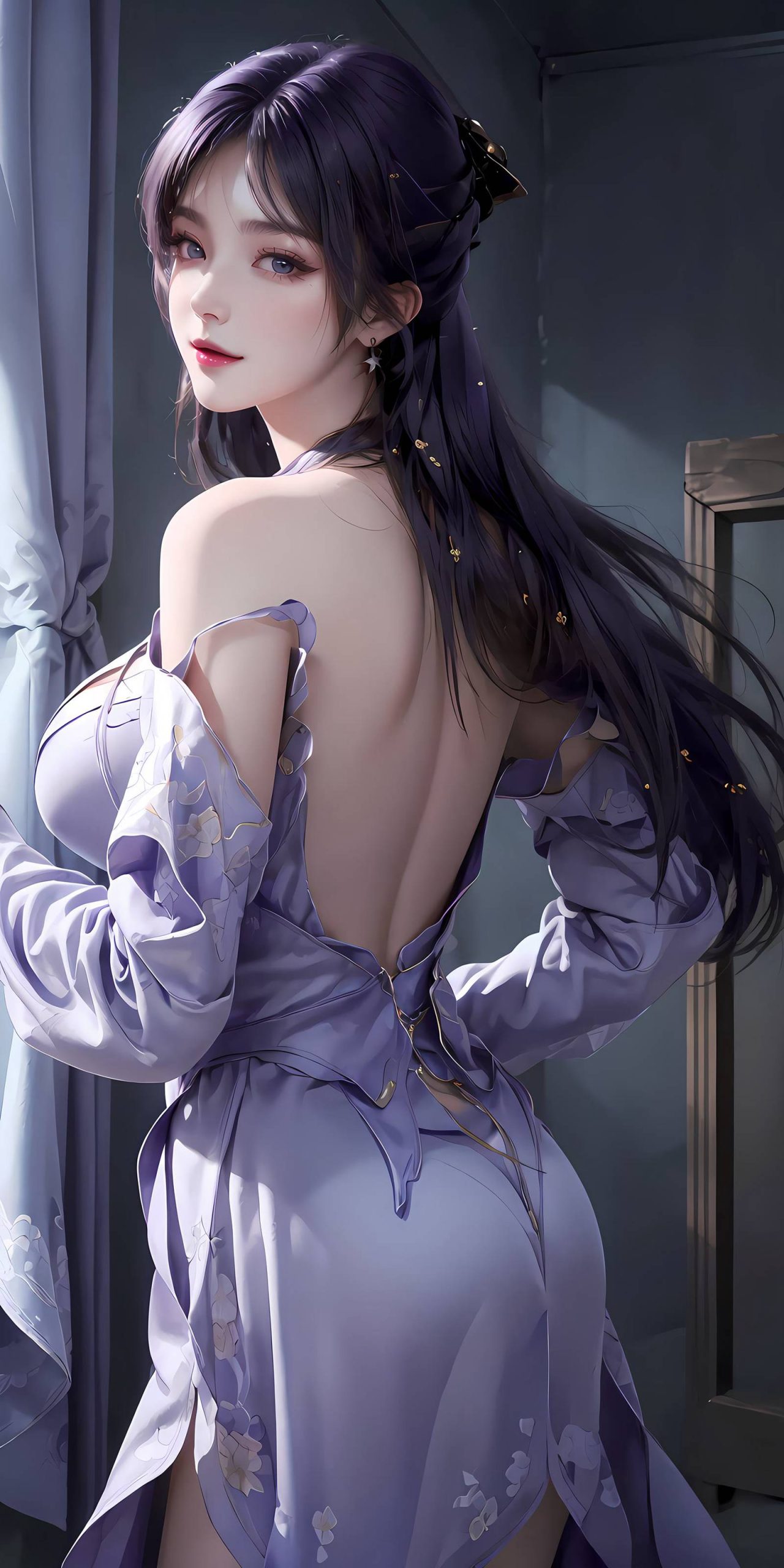 图片[4]-精选AI绘画 315 姬紫月[52P]-草丛看图