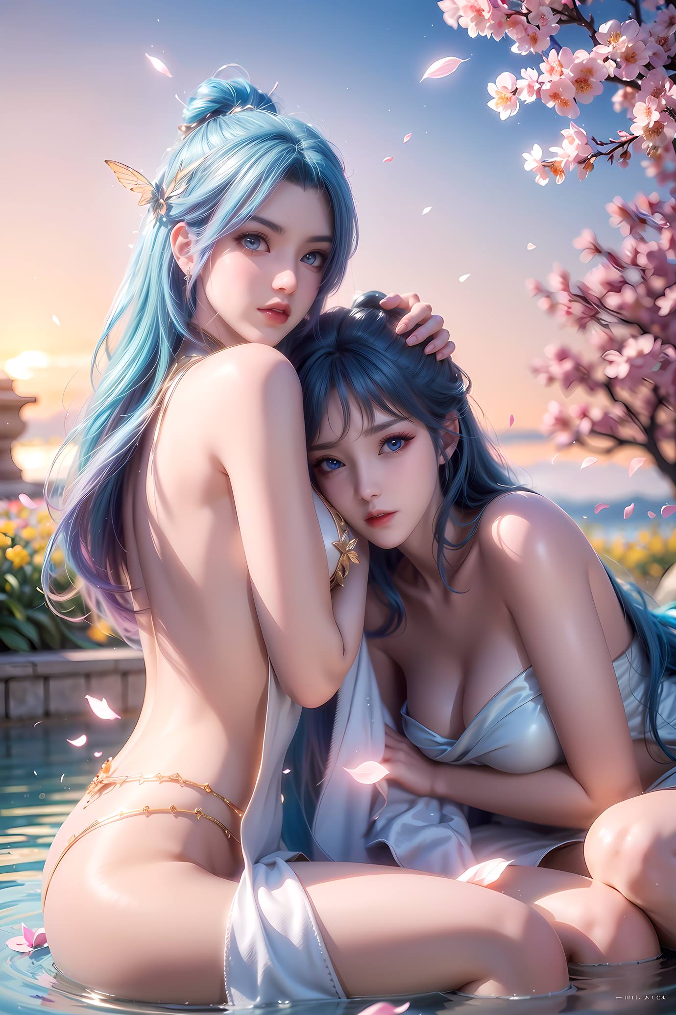 图片[6]-精选AI绘画 536 王秋儿和王冬儿[32P]-草丛看图