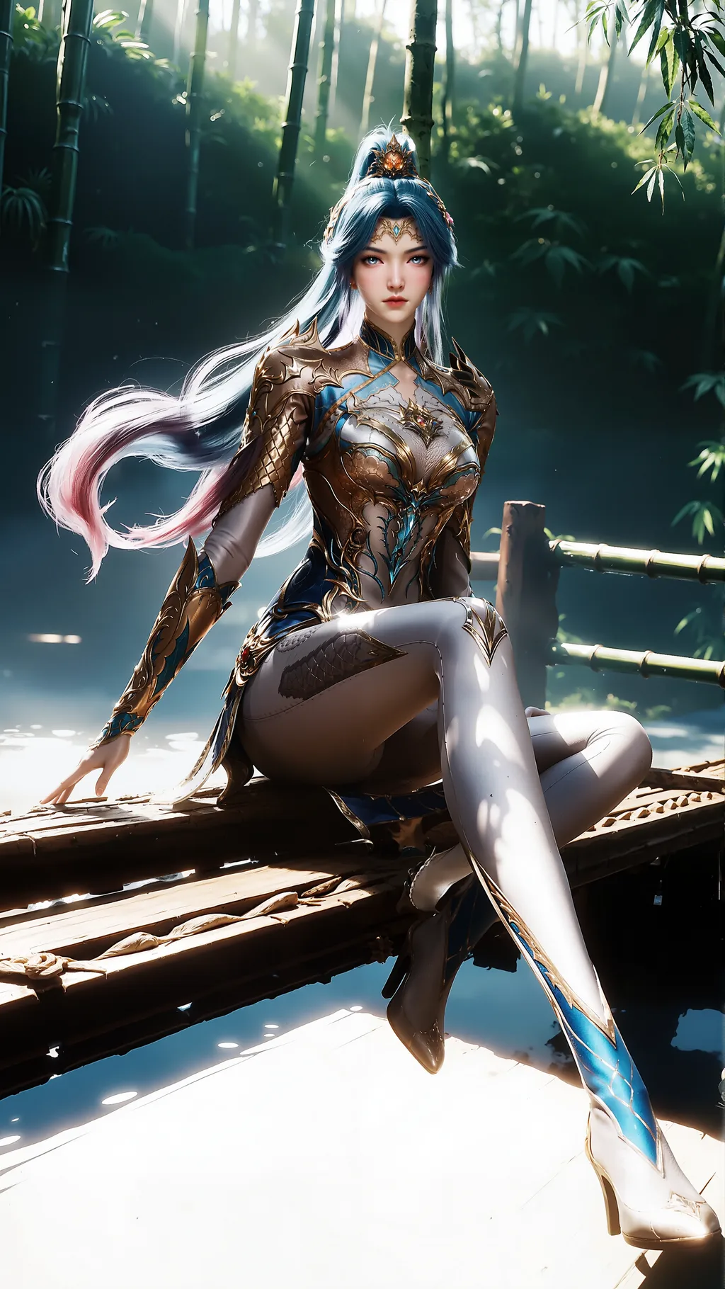 图片[2]-精选AI绘画 850 绝世唐门-王秋儿[16P]-草丛看图