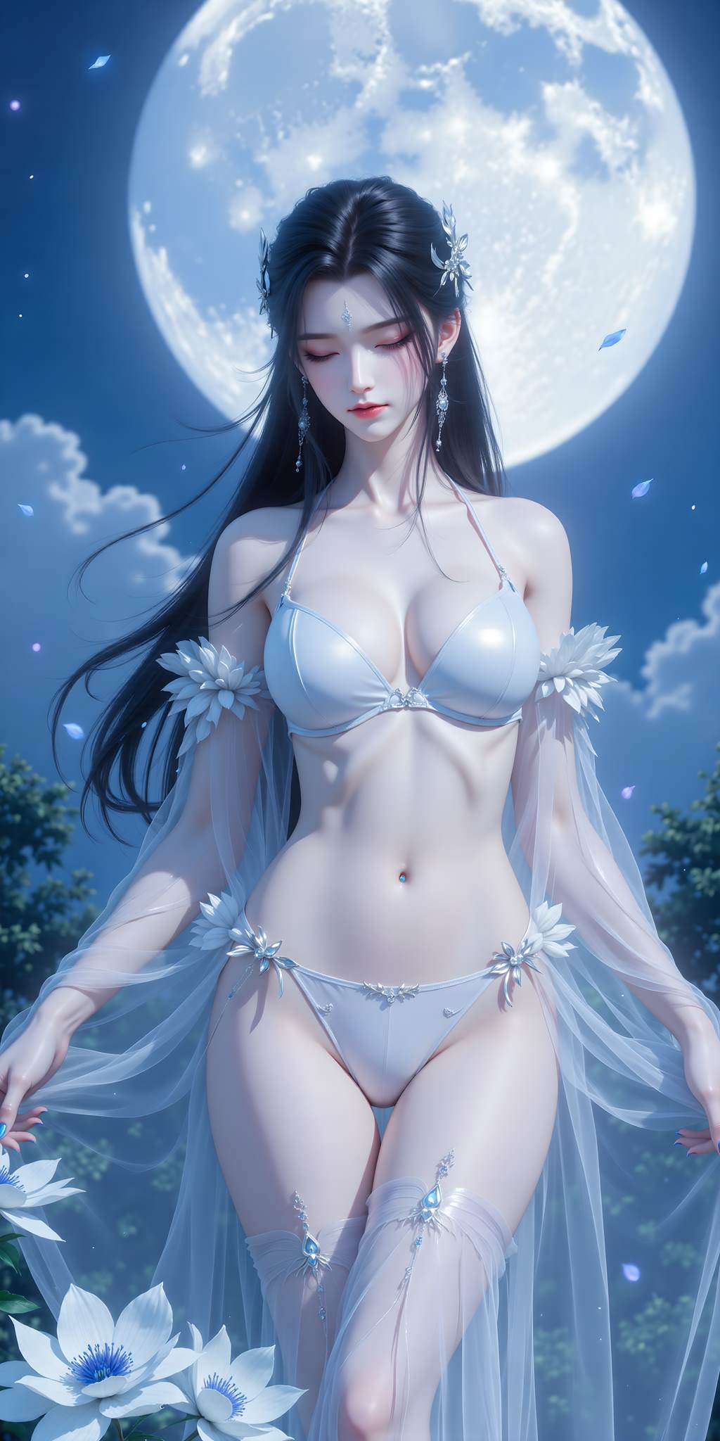 图片[5]-精选AI绘画 773 诛仙-陆雪琪[19P]-草丛看图