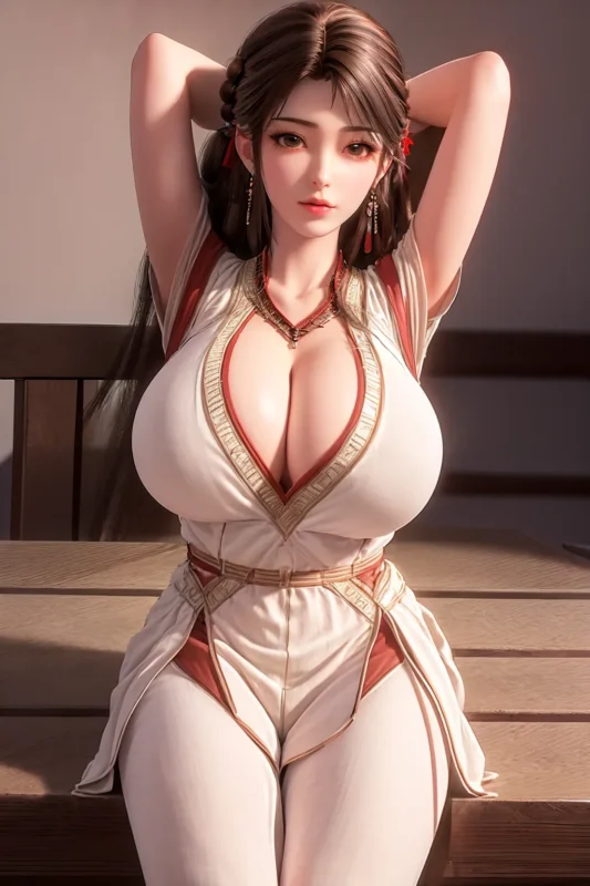 精选AI绘画 874 完美世界-火桑女[14P]-草丛看图