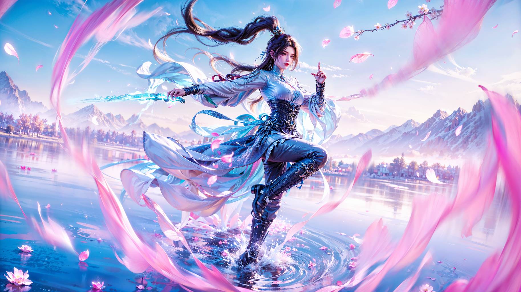 图片[3]-精选AI绘画 823 剑来系列[6P]-草丛看图