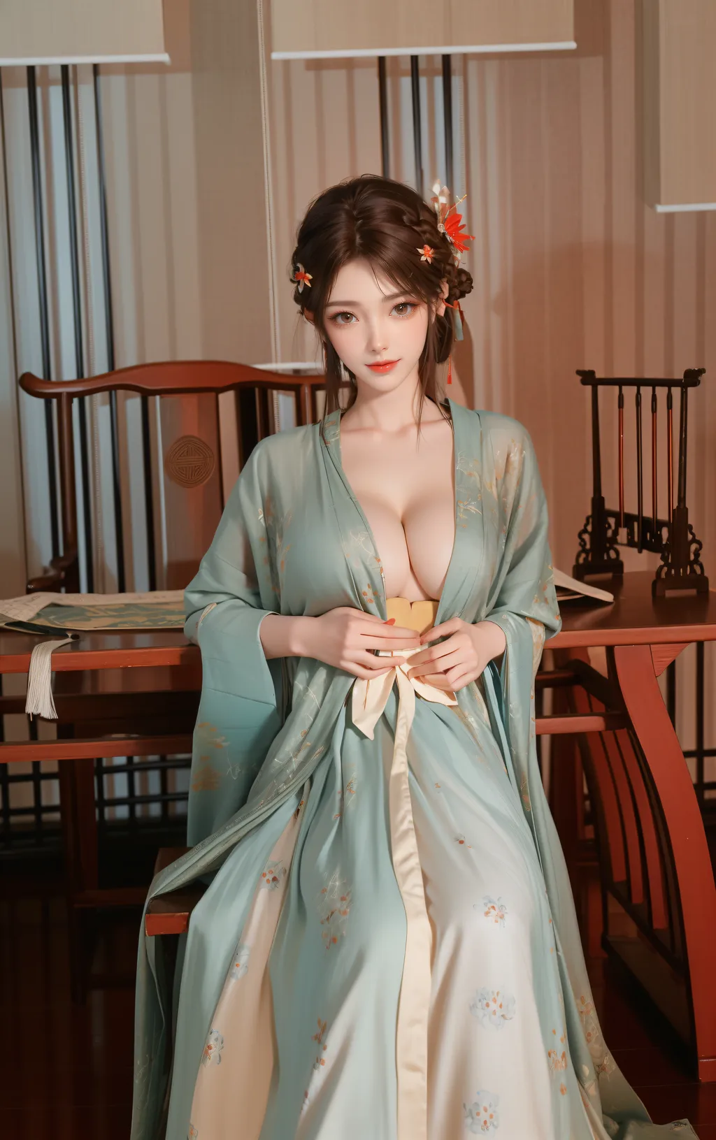 图片[2]-精选AI绘画 837 完美世界-火桑女[45P]-草丛看图