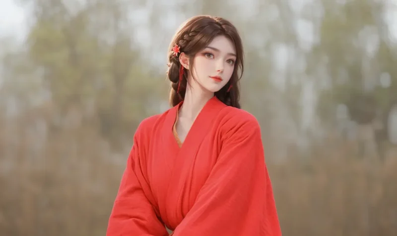 精选AI绘画 837 完美世界-火桑女[45P]-草丛看图