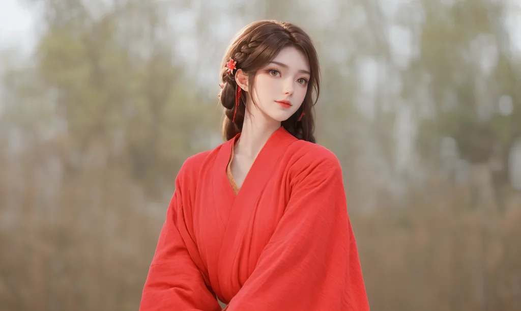 图片[1]-精选AI绘画 837 完美世界-火桑女[45P]-草丛看图