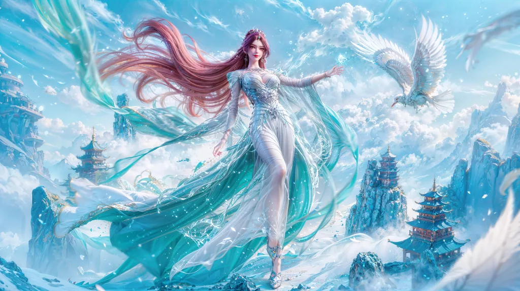 图片[2]-精选AI绘画 829 完美世界-国漫女神横版[35P]-草丛看图