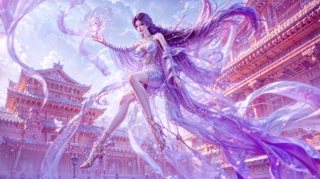 图片[1]-精选AI绘画 829 完美世界-国漫女神横版[35P]-草丛看图