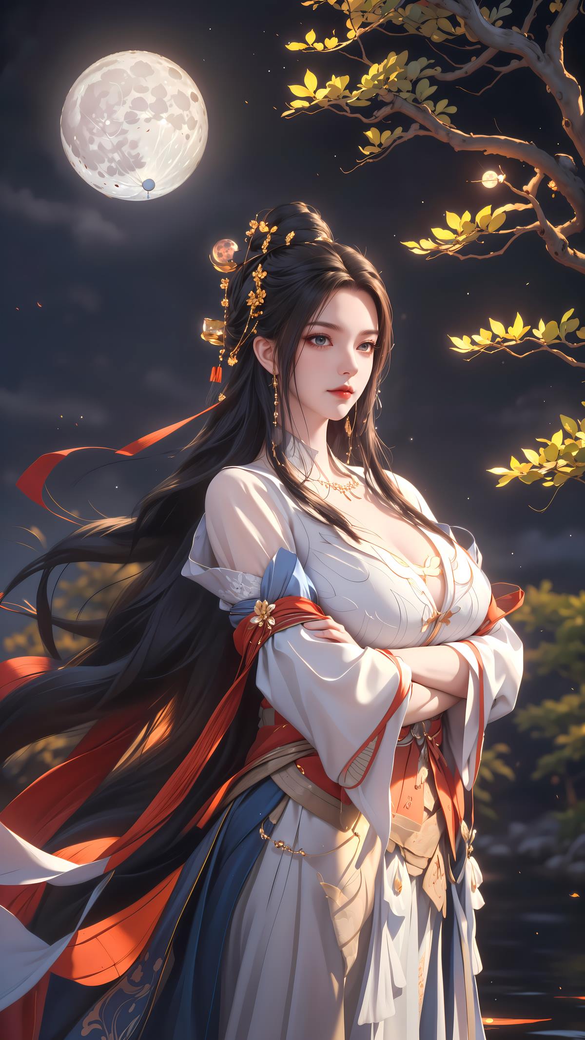 图片[2]-精选AI 绘画 612 李慕婉（清白图包系列）[75P]-草丛看图